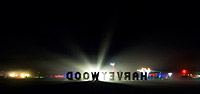 Night lights of Burning Man