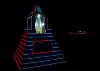Pyramid sculpture