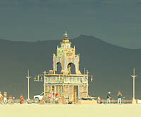 Picture of Burning Man Temple