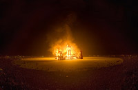 Sunday Night Burning Man Temple Burn