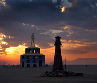 Lighthouse sunrise