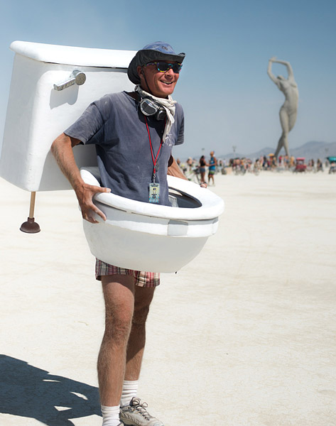 Burning Man Public Bathrooms
