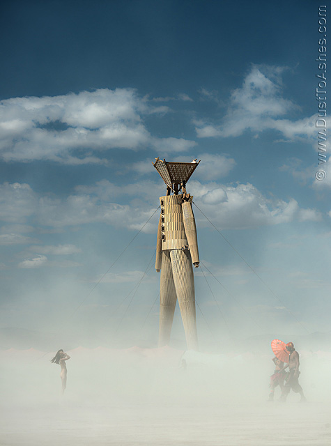 Burning Man clouds