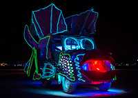 Neon Fish car