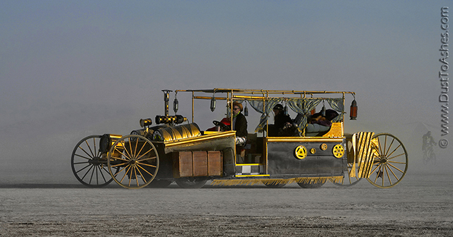 Steampunk art car